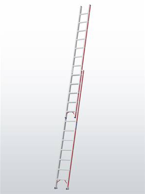Echelle coulisse à main, 2 plans