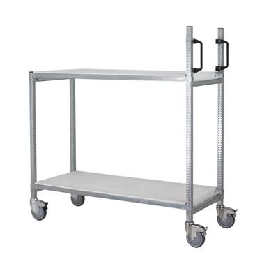 Chariot Multifonction INOX Blanc - P. 1.05 cm
