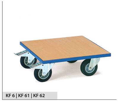 Rouleur de bac KF 62 - Plateau bois