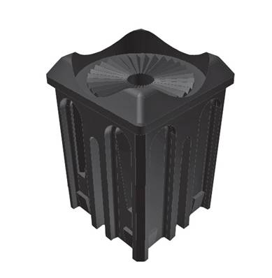 Support à insérer - Rayonnage Inox