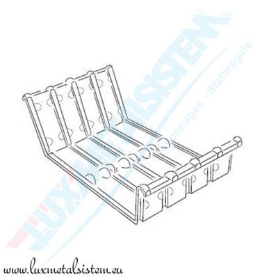 Bac Modulaire - Rayonnage S123