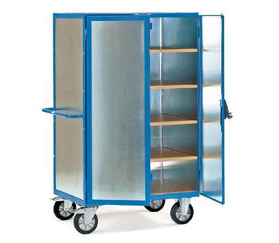 Chariot fermé 750 kg avec habillage en tôle 5493