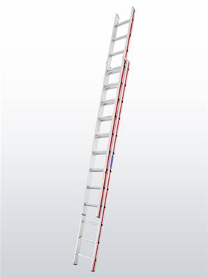 Echelle coulisse à main, 2 plans