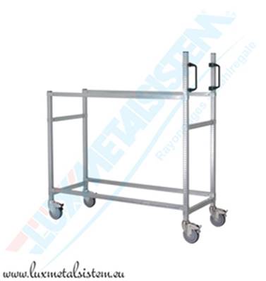 Chariot Multifonction INOX - P. 92 cm