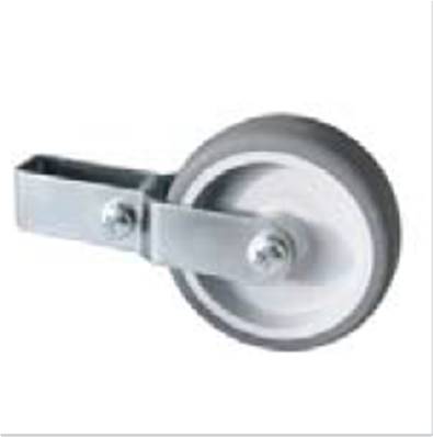 Kit de roulettes basculantes pour échelles doubles à marche 8024+8026 et échelle à plate-forme 8080