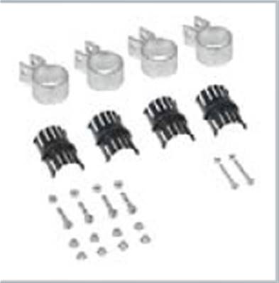 Kit de réparation manchons coulissants pour échelles à plate-forme 8083+8084