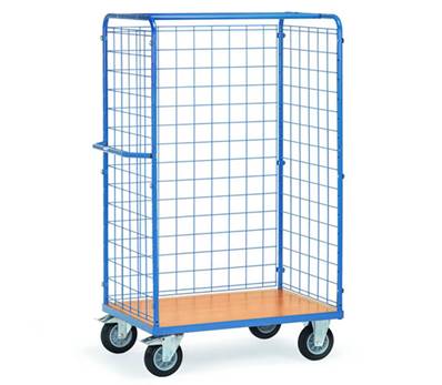 Chariot pour colis 8583-1 - treillis métallique