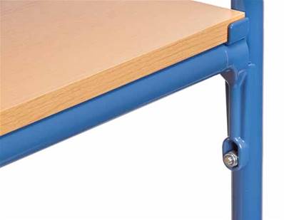 Paire de barres transversales pour chariots à plateaux 1.200 x 800 mm