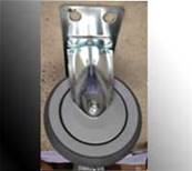 Roulette fixe fixation platine