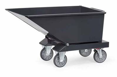 Chariot benne basculante 4701 en Gris Anthracite 7016