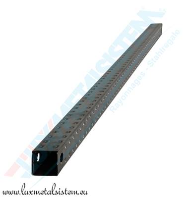 LISSE INOX BOSSELÉ 32/22 H=90 cm AVEC PERFORATIONS PARALLÈLE - STANDARD