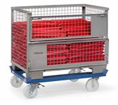 Rouleur de palettes 23882 pour déplacement en train