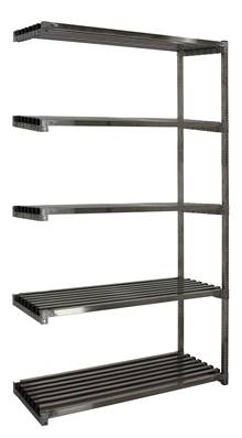 Rayonnage Inox - Élément Suivant - 5 Niveaux Clayettes