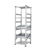 Rayonnage - 2 niveaux Bacs Modulaires - H : 1.97 m - L. 60 cm