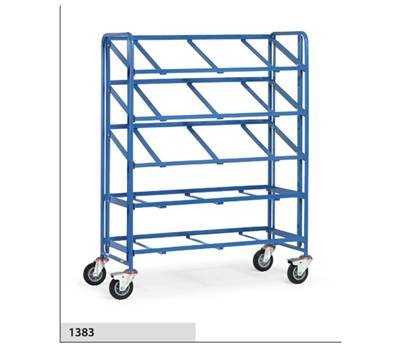 Servante pour bacs plastiques 1383 - armature ouverte