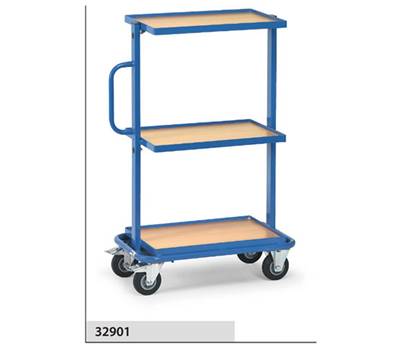 Servante pour bacs plastiques 32911 - avec plateaux