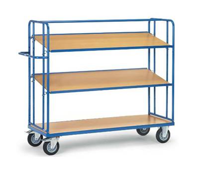 Chariot haut à plateaux 4295 avec 3 plateaux