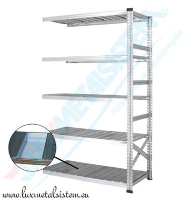 Rayonnage pour produits liquides H.2.10 m