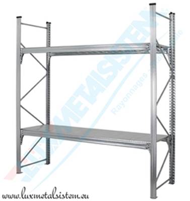 RAYONNAGE Mi-Lourd - Tablettes Acier - P. 45 à 85 cm