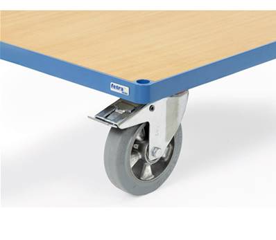 Roues bleu-gris