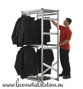 Rayonnage penderie H. 1.84 m