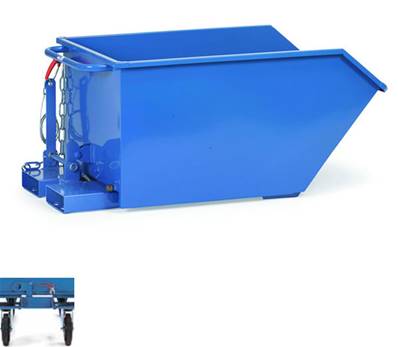 Benne basculante 300 l avec robinet