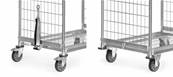 Timon et attache pour largeur 550 mm