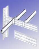 Tube Ovale sur Entretoise S123