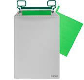 Etiquettes papier prédécoupées pour pochettes magnétiques