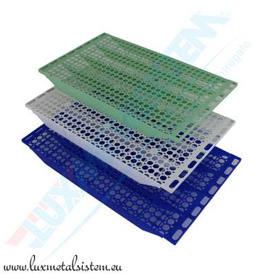 Tablettes Polypropylène pour rayonnage Inox