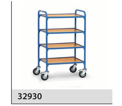 Servante pour bacs plastiques 32930 - avec plateaux