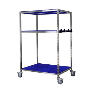 Chariot Haut Large Acier H.1.74 m x P.92 cm