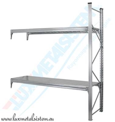 RAYONNAGE Mi-Lourd - Tablettes Acier - P. 45 à 85 cm