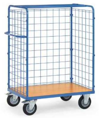 Chariot pour colis 8482-1 - treillis métallique