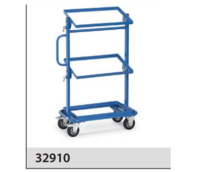 Servante pour bacs plastiques 32910 - armature ouverte