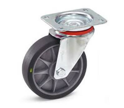 Roue pivotante 160 x 40 mm