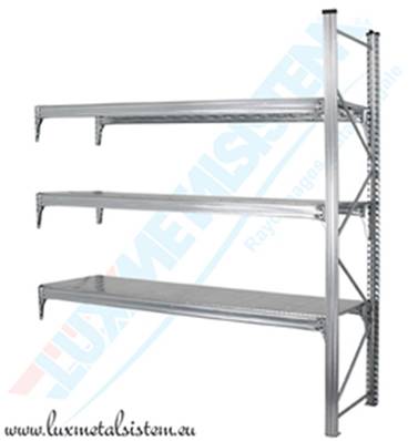 RAYONNAGE Mi-Lourd - Tablettes Acier - P. 45 à 85 cm