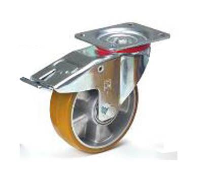 Roue pivotante avec freins 160 x 50 mm