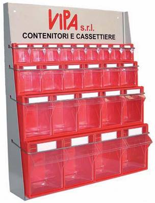 Armoire d'exposition avec tiroirs FOX