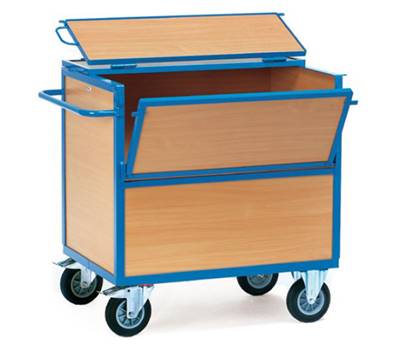 Chariot caisse bois 2853
