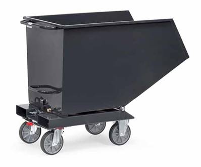Chariot benne basculante 4703A en Gris Anthracite 7016