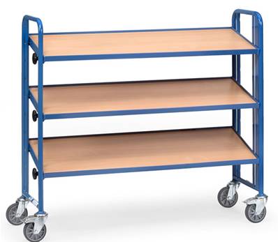 Chariot de mise à disposition de pièces 2883 avec plataux