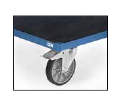 Plateau caoutchouc pour chariot multifonctions