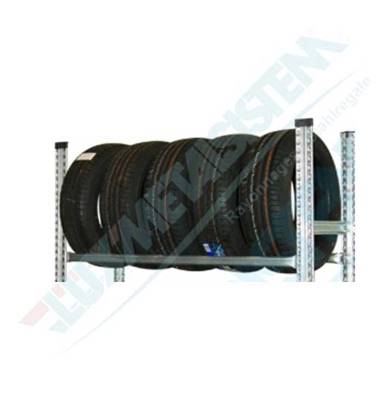 Niveau complet rayonnage pneus