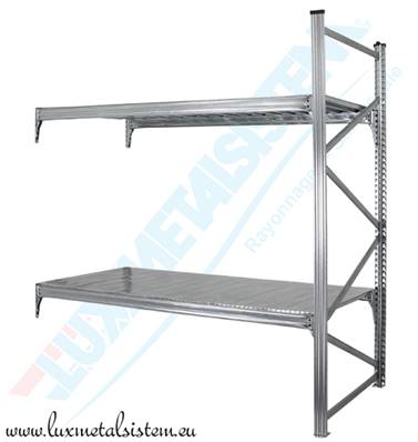 RAYONNAGE Mi-Lourd - Tablettes Acier - P. 90 à 1.20 m