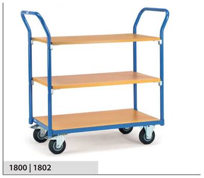 Chariot à plateaux 1800