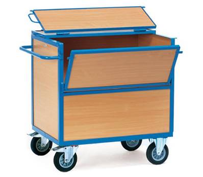 Chariot caisse bois 2852