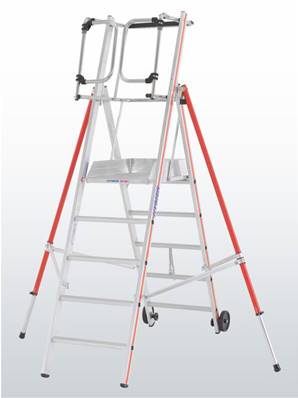 Echelle à plate-forme extensible