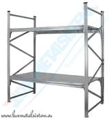 RAYONNAGE Mi-Lourd - Tablettes Acier - P. 90 cm à 1,20 m