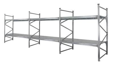 RAYONNAGE Mi-Lourd - H. 3,00 m - P. 90 cm à 1,20 m